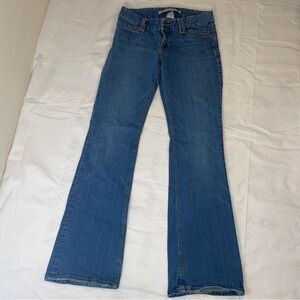 VTG Gap Medium Was Cotton Blend Ultra Low Rise Curvy 6R Bootcut Jeans